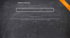 Desktop Screenshot of calabrese-online.de